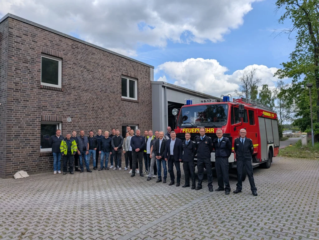 Nordhorn: Feuerwehr-Außenstelle Klausheide nun am Flugplatz Nordhorn-Lingen – Gemeinschaftslösung für mehr Sicherheit