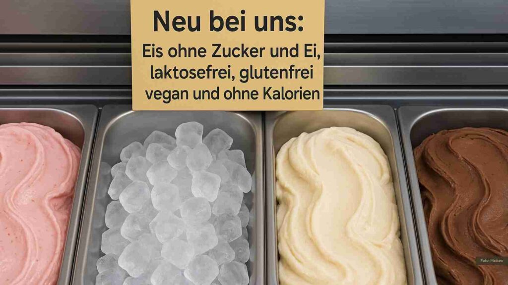 Eis ohne alles – Ostfriesisches Eiscafé sorgt mit ironischer Kreation für Gesprächsstoff