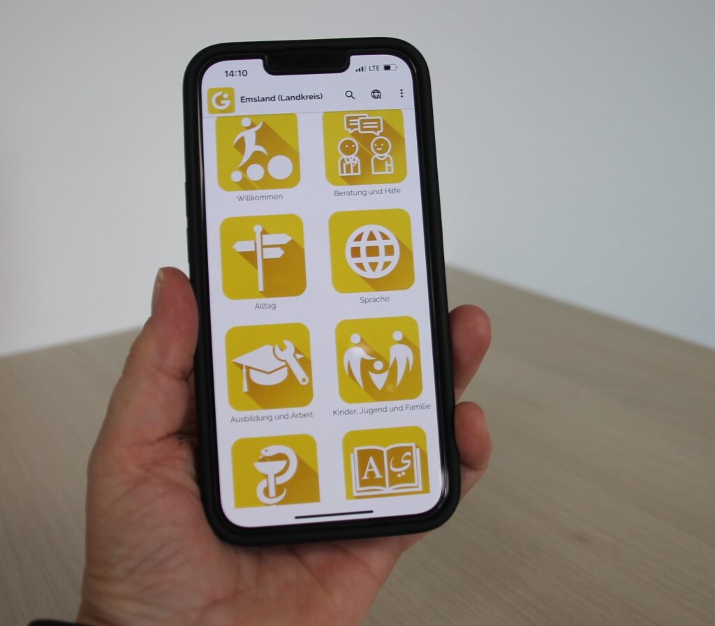 Ein Jahr Integreat-App im Emsland – Digitale Hilfe für Integration etabliert sich