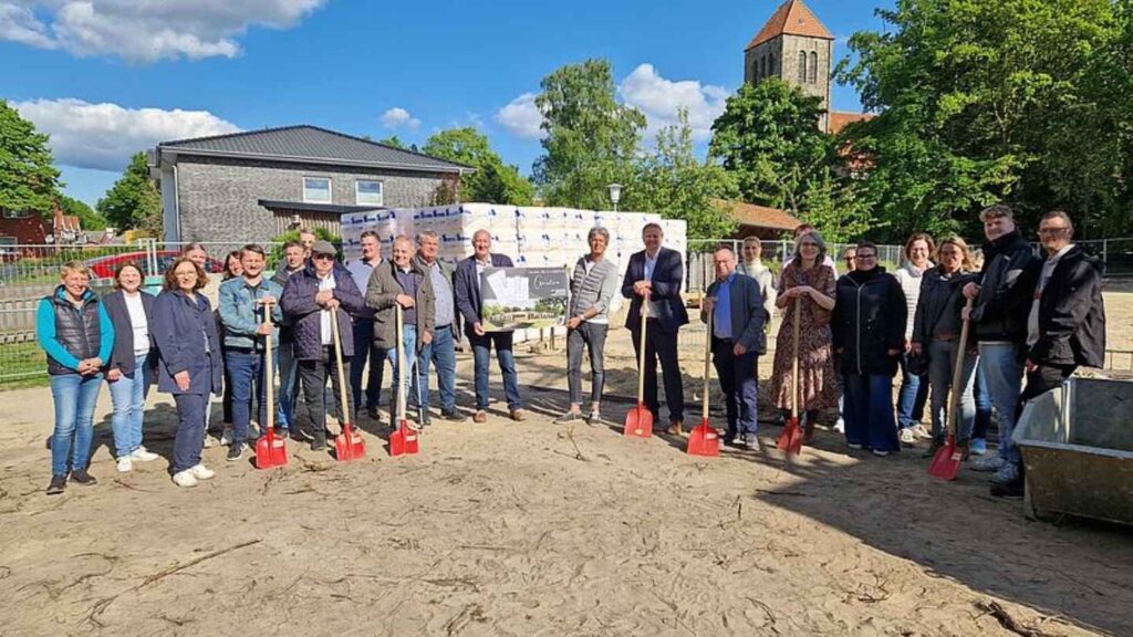 Spatenstich für Zukunftsprojekt – Neubau der Grundschule Gersten gestartet
