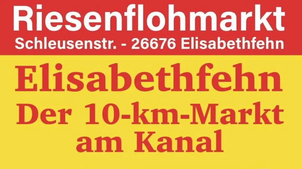 Riesenflohmarkt am Kanal zieht Tausende nach Elisabethfehn