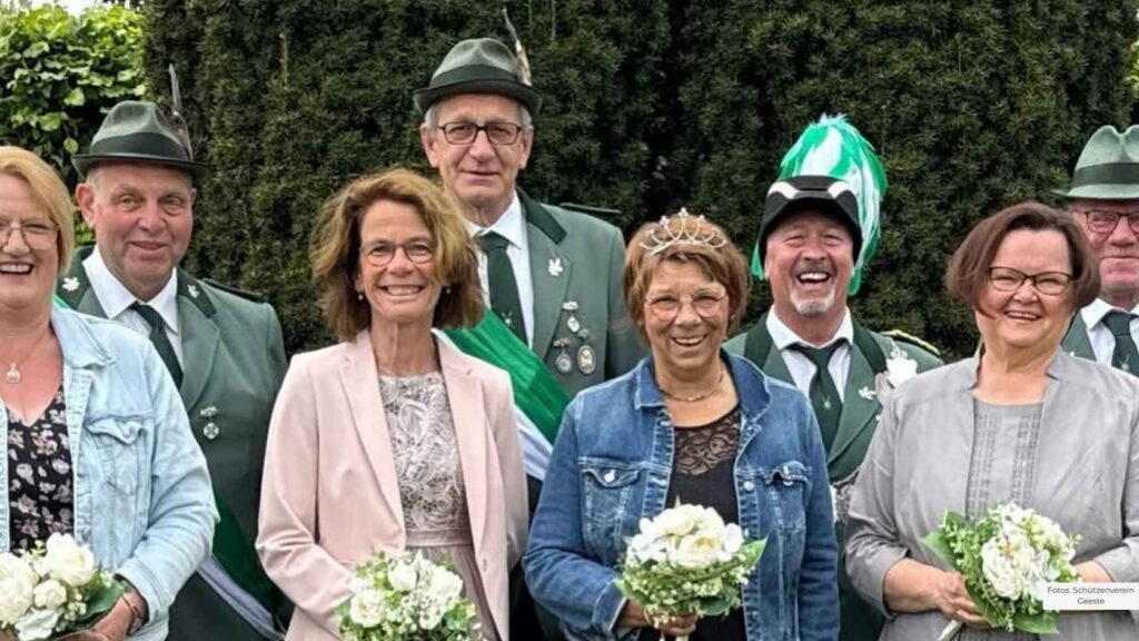 Geeste feiert seinen neuen Schützenkönig – Martin Schomaker regiert mit Elisabeth