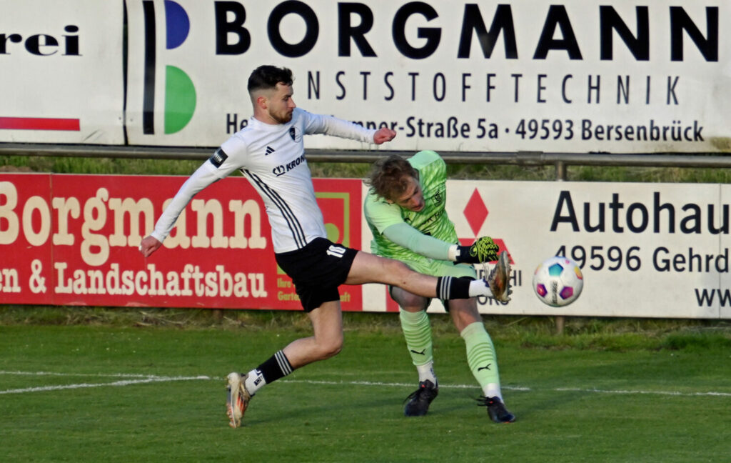 Spelle verliert Derby trotz Aufholjagd: 3:4 in Bersenbrück