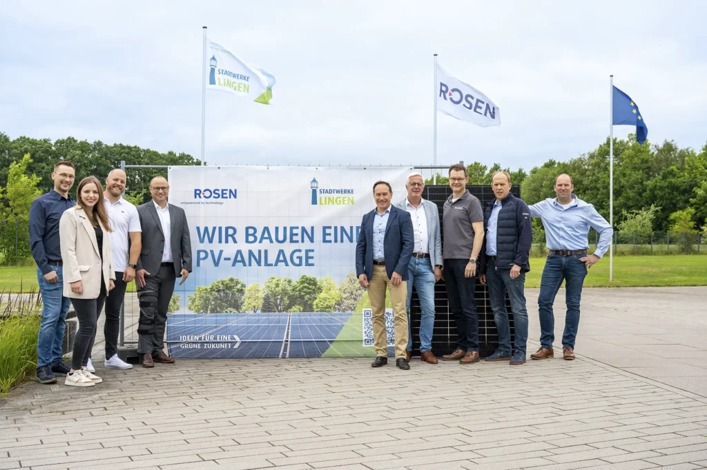 Lingen – ROSEN Group investiert 2 Millionen Euro in Solarenergie