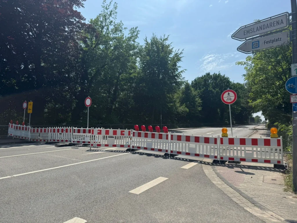 Brücke über den Dortmund-Ems-Kanal in Lingen wieder geöffnet
