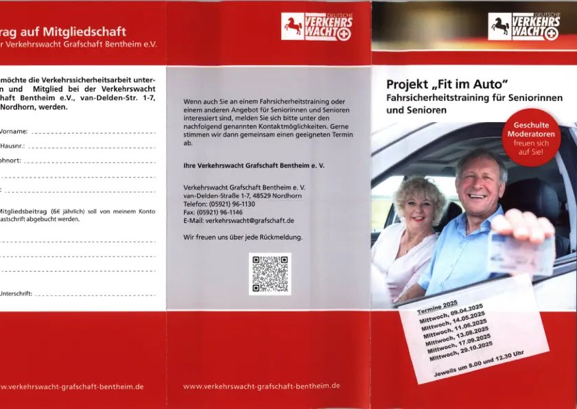 Nordhorn: Verkehrssicherheit im Fokus – Neue Kurse für Senioren und Interessierte starten