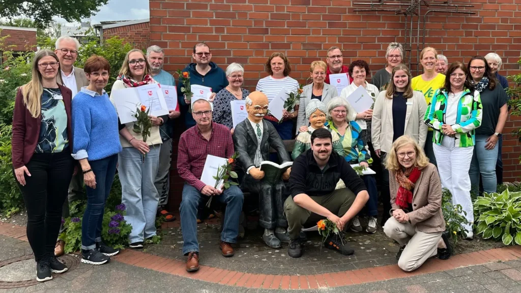 Inklusives Ehrenamt im Emsland – 14 neue Seniorenbegleiter starten durch