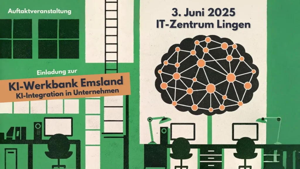 Lingen – KI-Werkbank zeigt Mittelstand praktische Wege zur Künstlichen Intelligenz