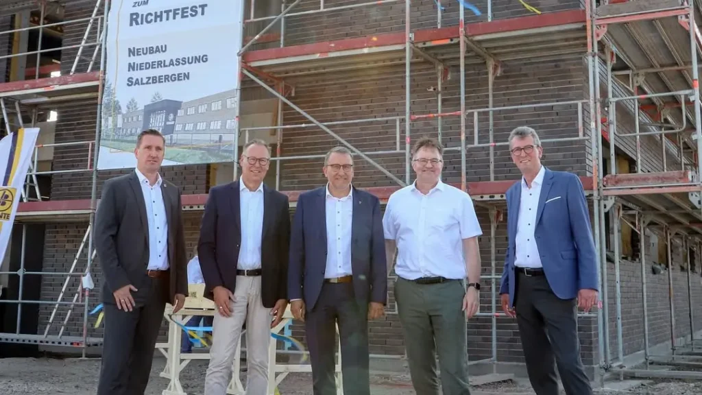 Salzbergen: Neue BUNTE-Niederlassung nimmt Gestalt an