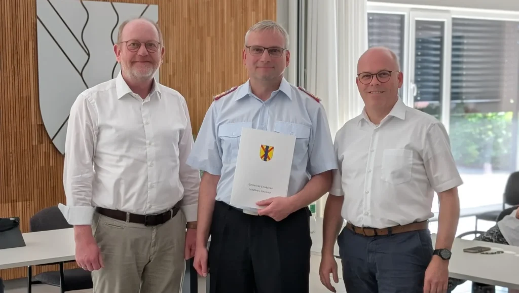Kontinuität in der Feuerwehrführung – Thomas Fangmeyer erneut gewählt