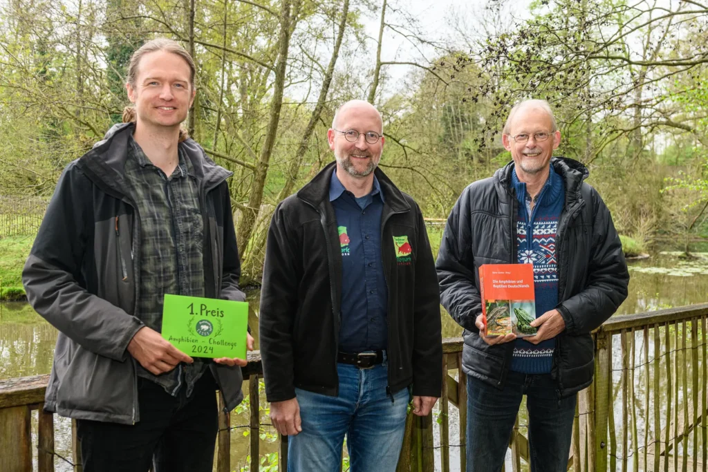 Nordhorn – Amphibienforschung mit Bürgerbeteiligung: Tierpark ehrt engagierte Naturbeobachter