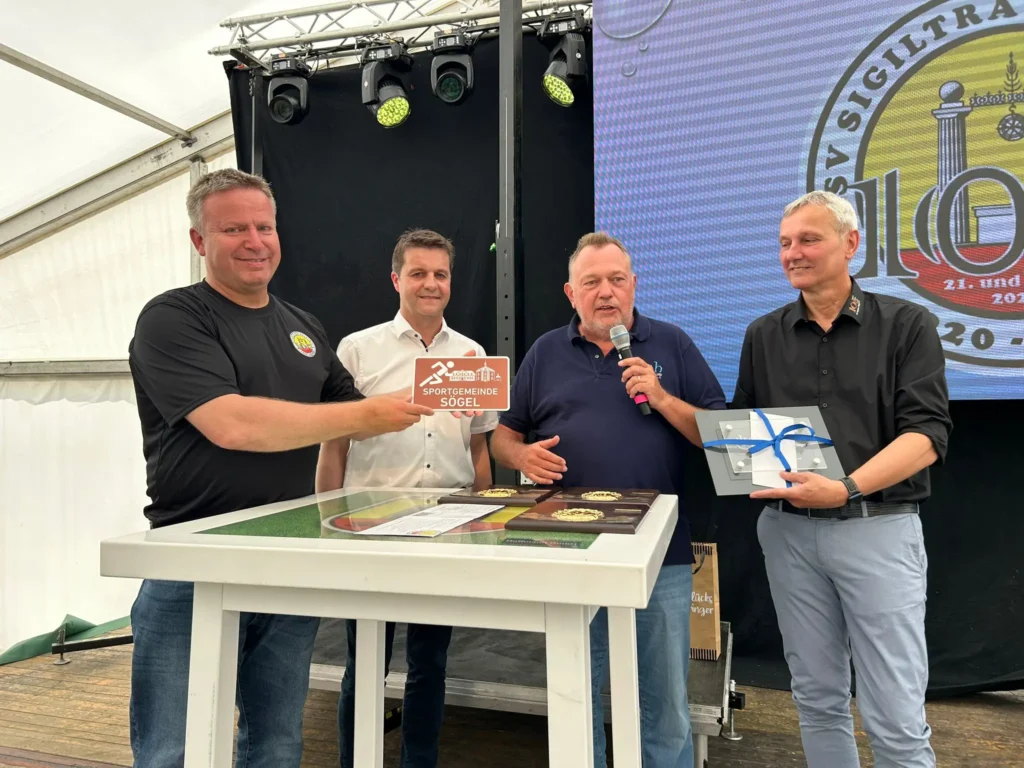 105 Jahre SV Sigiltra Sögel – Auszeichnung zur „Sportgemeinde“ bei großem Jubiläumsfest