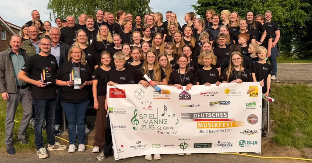 Freren – Spielmannszug Thuine kehrt als zweifacher Deutscher Meister heim