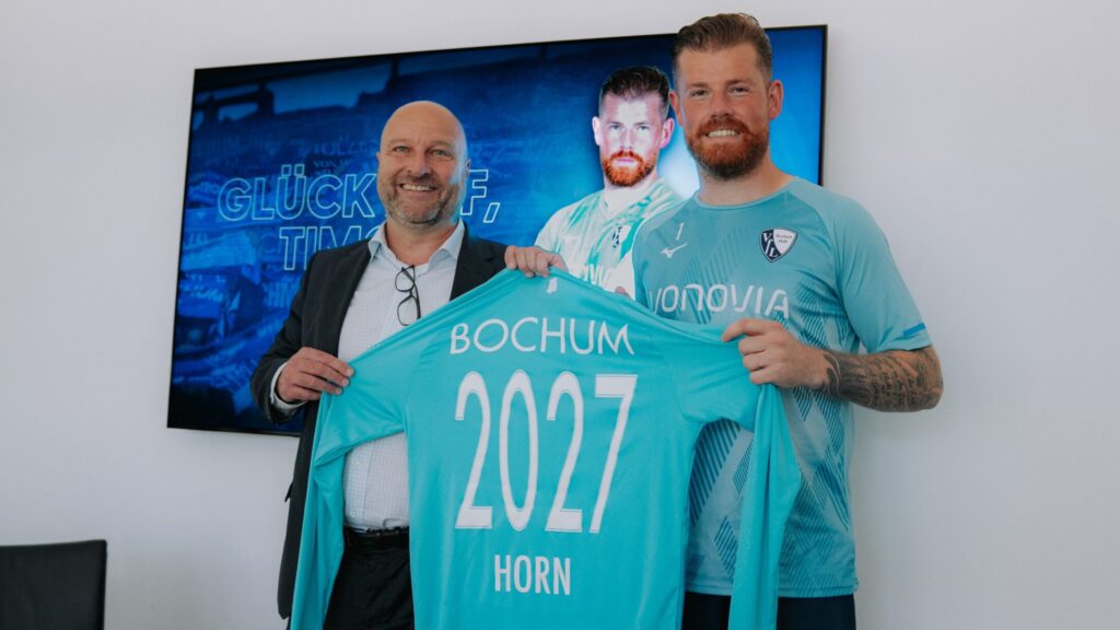 Bochums Rückhalt bleibt – Timo Horn verlängert bis 2027