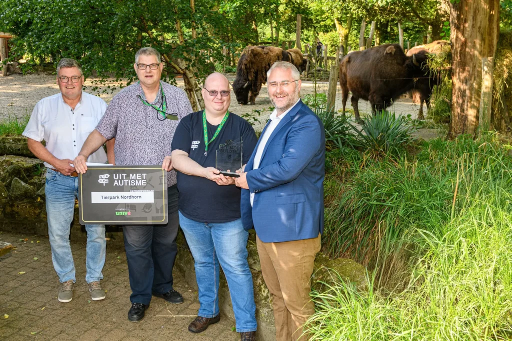 Tierpark Nordhorn erhält niederländischen Preis für autismusfreundliches Angebot