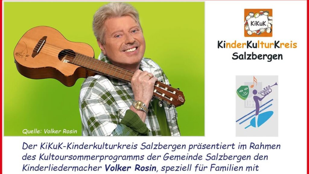 Volker Rosin bringt den Kultursommer nach Salzbergen