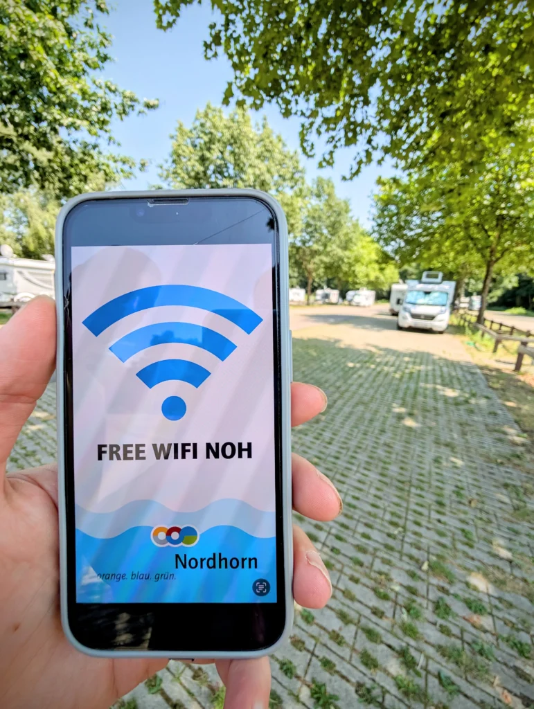 Nordhorn – Freies WLAN jetzt auch am Wohnmobilstellplatz am Vechtesee