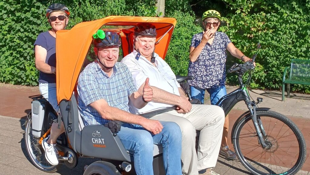 Freren – Mit Rückenwind durchs Emsland: Rikscha-Fahrten für Senioren bringen Lebensfreude zurück