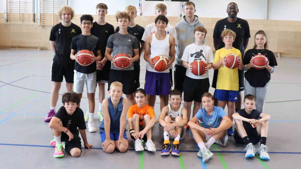 Artland Dragons trainieren in Sögel – Basketball-Nachwuchs im Emsland aktiv
