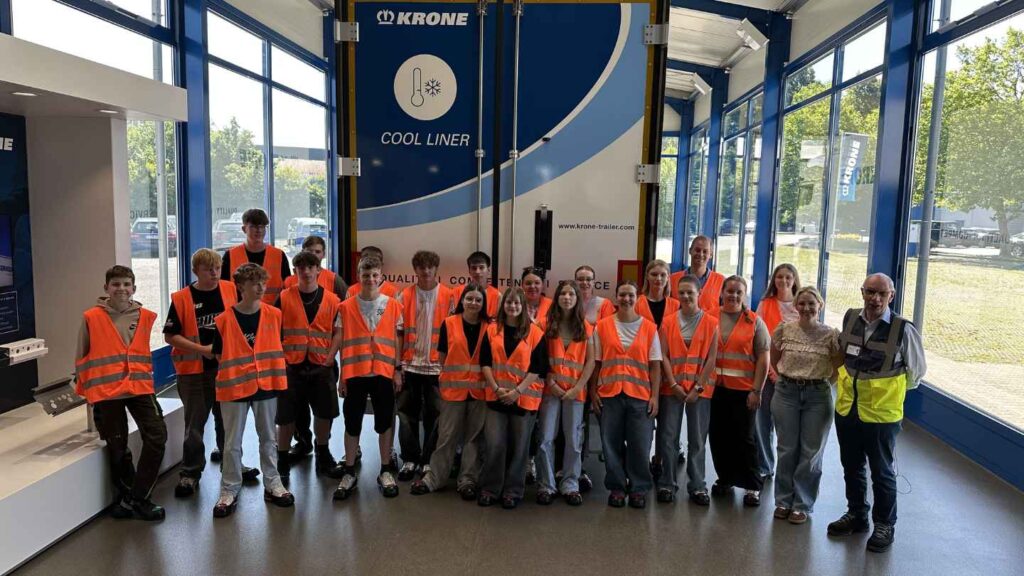 Werlte: Aschendorfer Schüler erkunden Krone-Werk mit dem Job-Bus der Ems-Achse