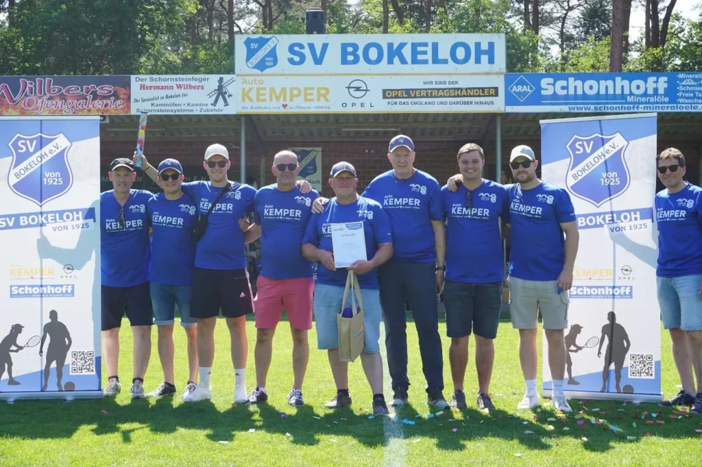 Bokeloh – 100 Jahre SV Bokeloh: Vereinsheld Holger Schallenberg geehrt