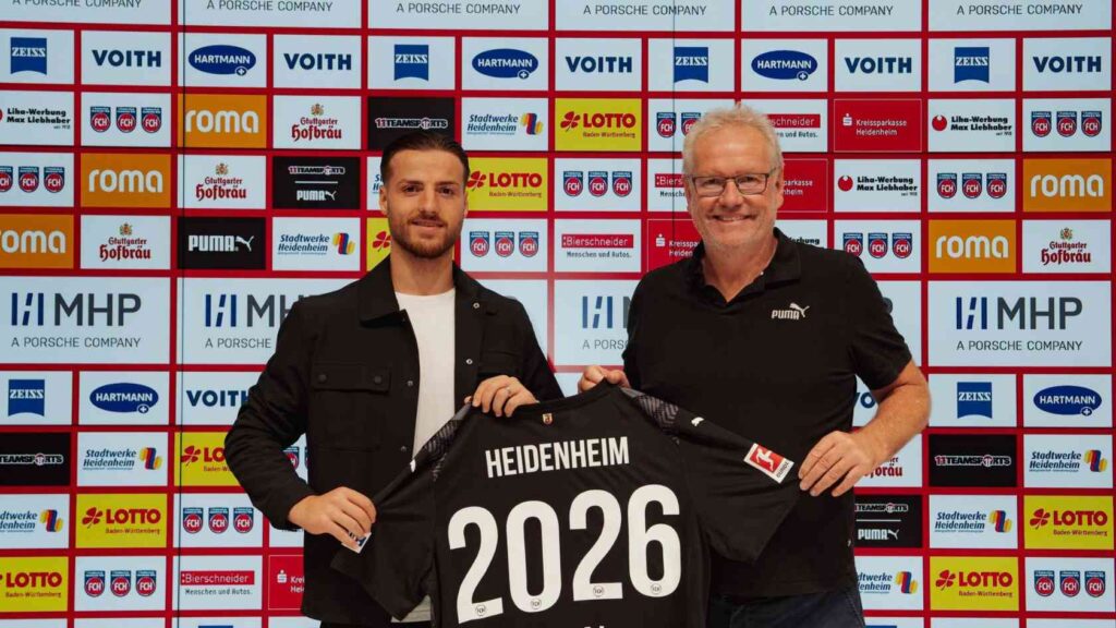 Diant Ramaj kehrt für ein Jahr zum 1. FC Heidenheim zurück