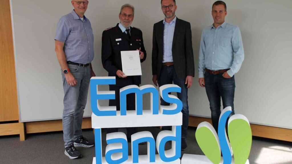 Meppen: Hauptlöschmeister Ewald Paßlick geht in den Feuerwehr-Ruhestand