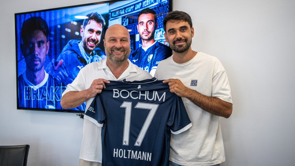Holtmann zurück beim VfL Bochum – Rückennummer 17, Vertrag bis 2027