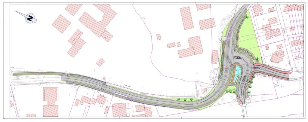 Kreuzungsausbau in Salzbergen startet Mitte August – Neun Monate Bauzeit geplant