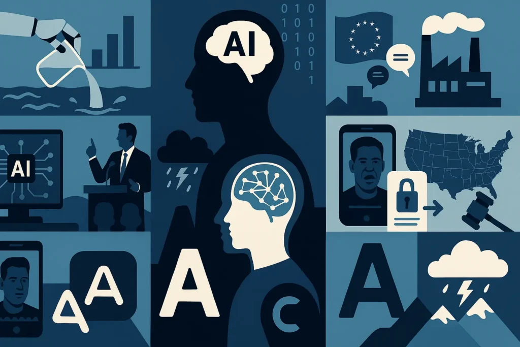 KI-Woche im Überblick: Wasserverbrauch, Superintelligenz, Datenschutz und politische Debatten