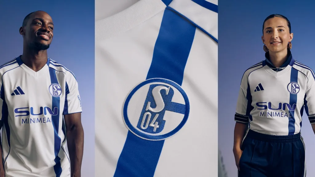 Gelsenkirchen – S04 stellt neues Auswärtstrikot in klassischem Weiß vor