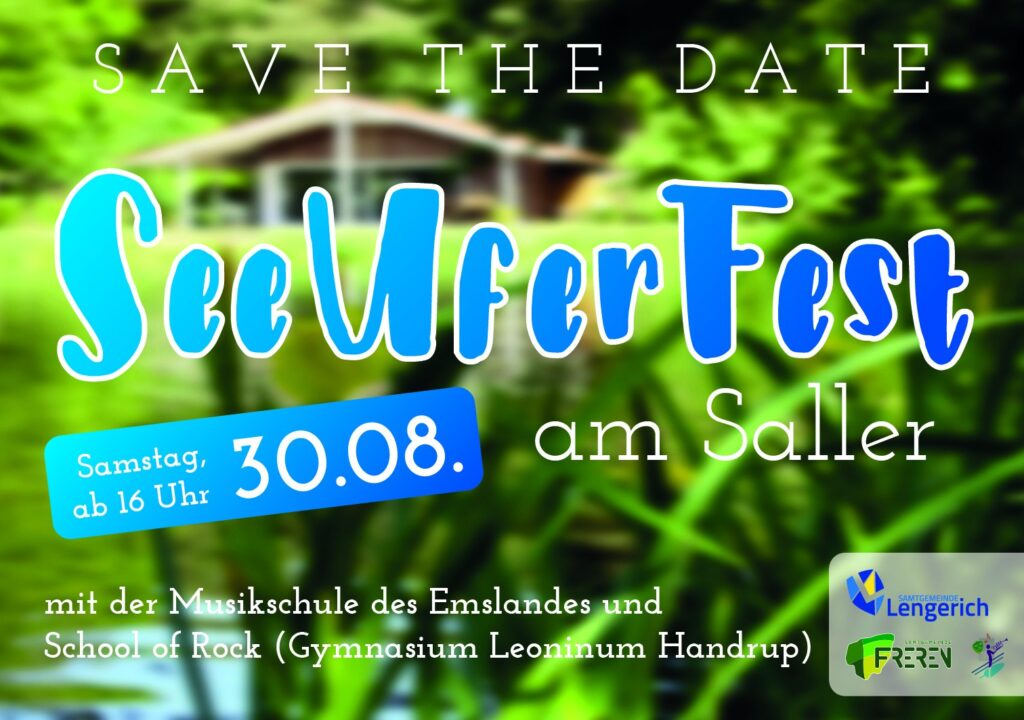 Freren – Seeuferfest am Saller See verspricht Musik, Magie und Sommerfeeling