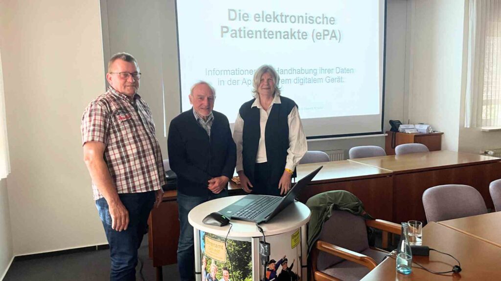 Elektronische Patientenakte: Vortrag in Geeste stößt auf großes Interesse