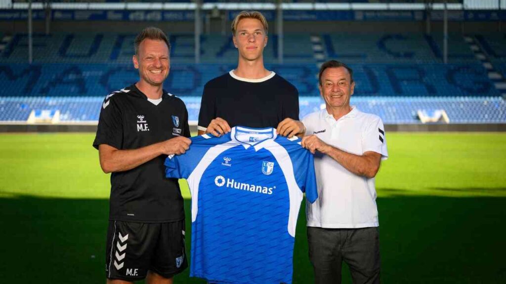 1. FC Magdeburg verpflichtet finnisches Talent Luka Hyryläinen