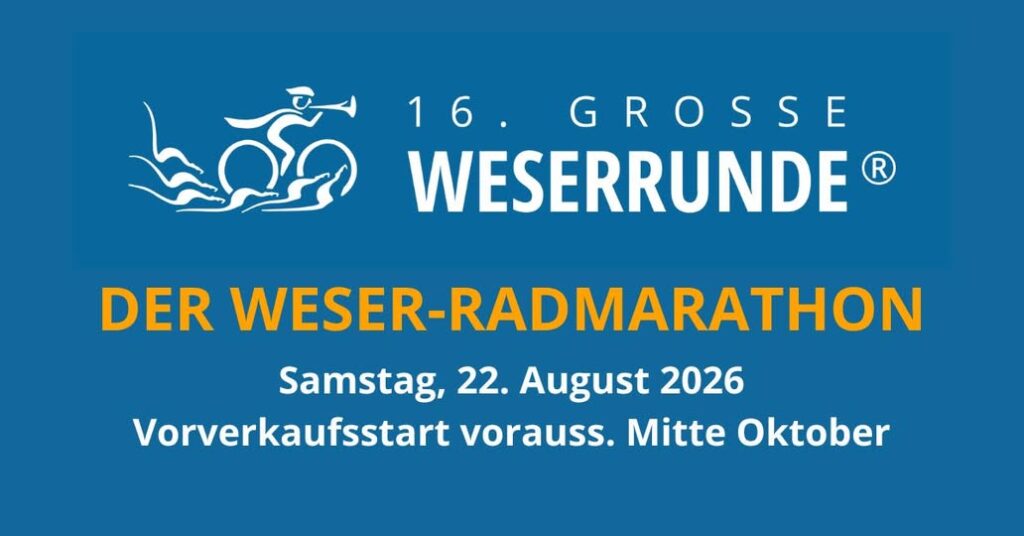 Radmarathon Weserrunde: Mit dem Rad bis zu 350 Kilometer entlang der Weser