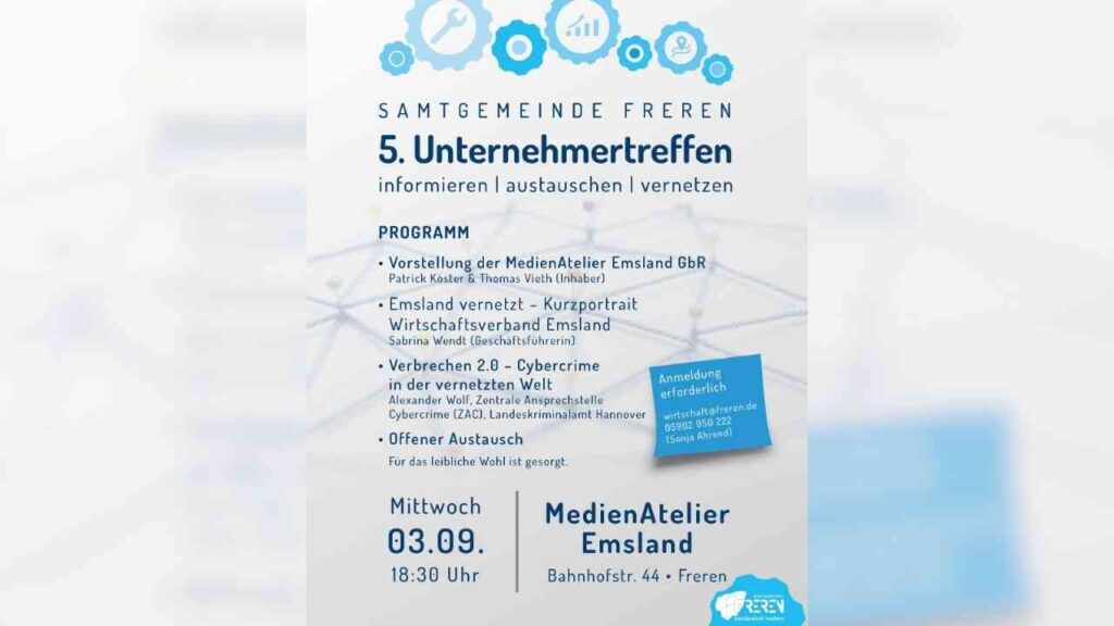 Frerener Unternehmertreffen widmet sich digitaler Kriminalität