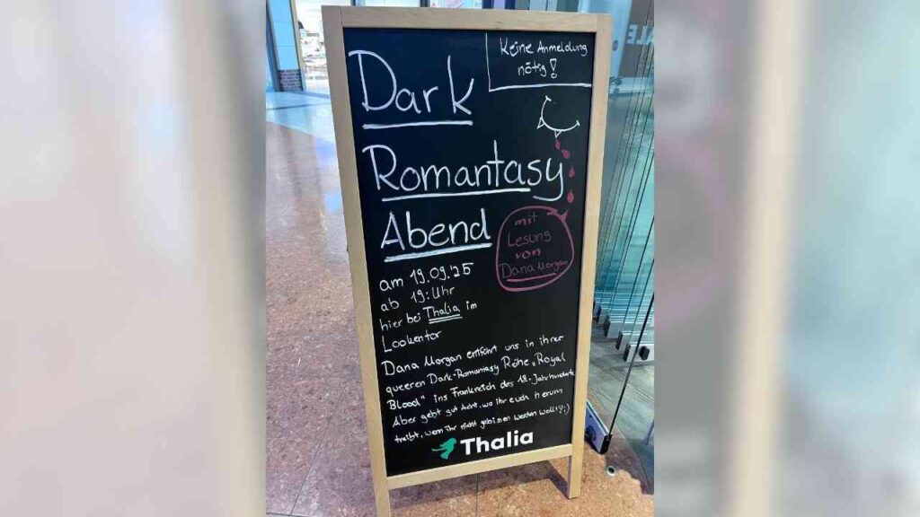 Lingen: Thalia lädt zum Dark Romantasy Abend mit Dana Morgan