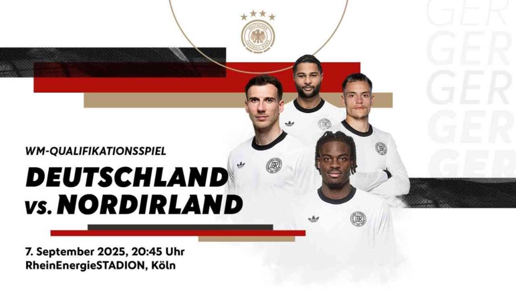 Länderspiel live in Köln: Deutschland gegen Nordirland