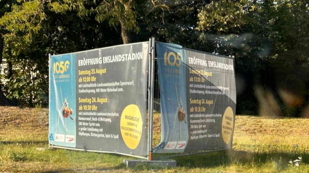 Lingen: Emslandstadion feiert große Wiedereröffnung mit Sport und Familienfest