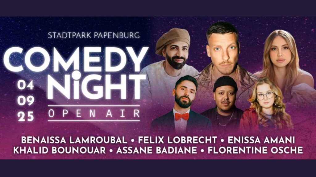 Papenburg wird Comedy-Bühne: Felix Lobrecht und Enissa Amani live unter freiem Himmel