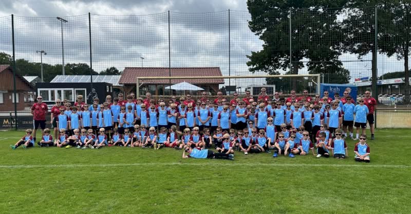 Fußballcamp des SCSV begeistert 100 Nachwuchsspieler
