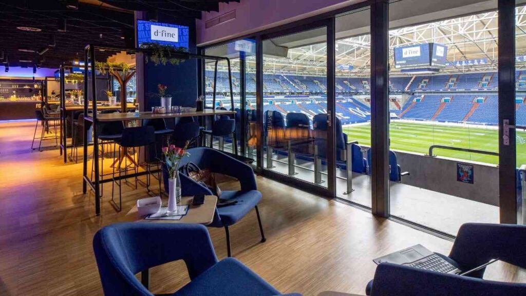 Kumpel-Lounge auf Schalke: goracon gestaltet neuen Hospitality-Bereich