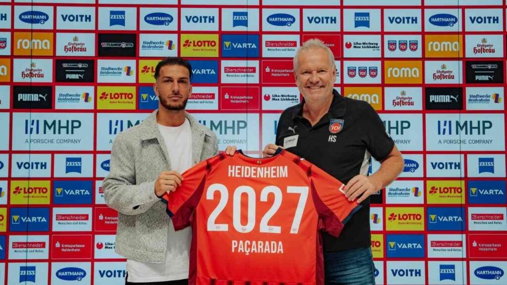 Leart Paçarada verstärkt den 1. FC Heidenheim – Vertrag bis 2027
