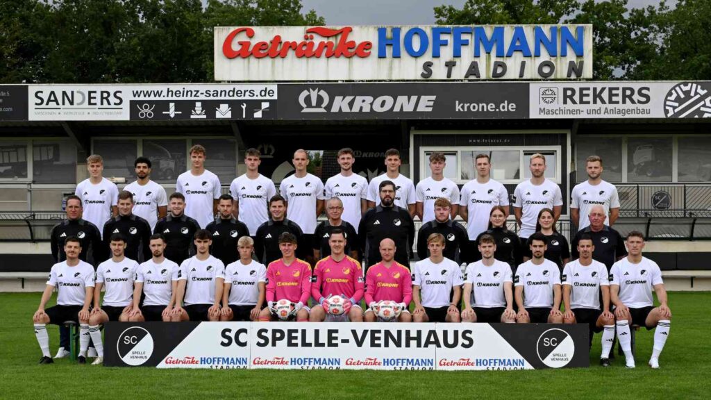 SC Spelle-Venhaus startet in Schwarz und Weiß in die Oberliga-Saison