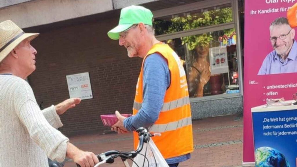 Olaf Kipp stellt Pläne für Elmshorn zur OB-Wahl am 28. September vor