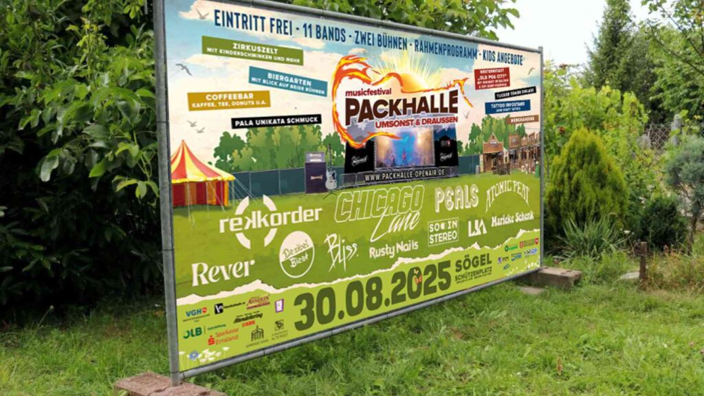 Packhalle Open Air 2025 in Sögel