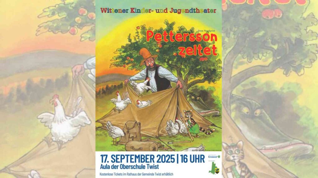 Kindertheater Pettersson zeltet Twist im Bürgerhaus