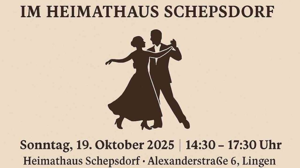 Lingen-Schepsdorf: Erster Tanztee im Heimathaus lädt zum Mitmachen ein