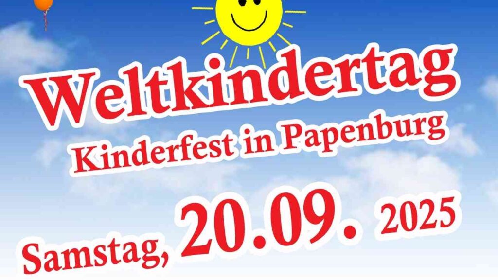 Buntes Fest zum Weltkindertag in Papenburg