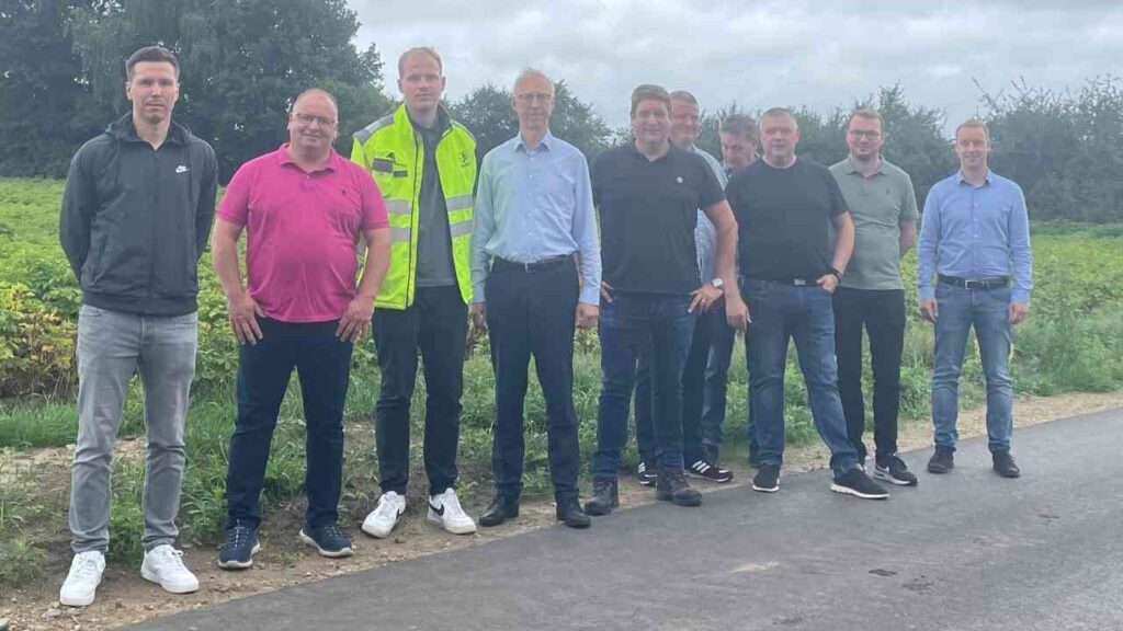 Geeste bringt Flurbereinigung voran: Straße „Zu den Emswiesen“ saniert